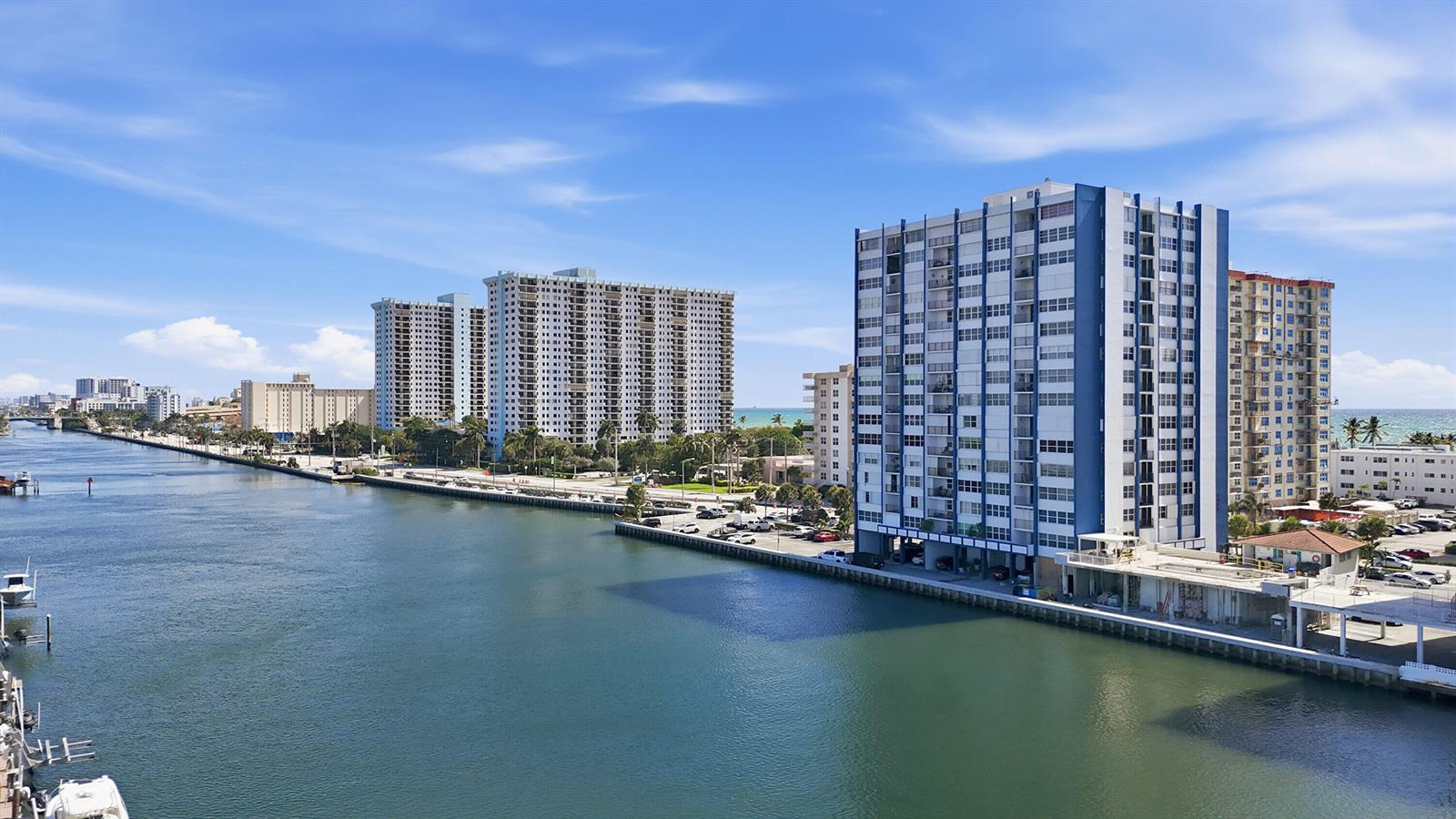 Photo of 1400 Ocean  #303, Hollywood, Florida, 33019 - aerial