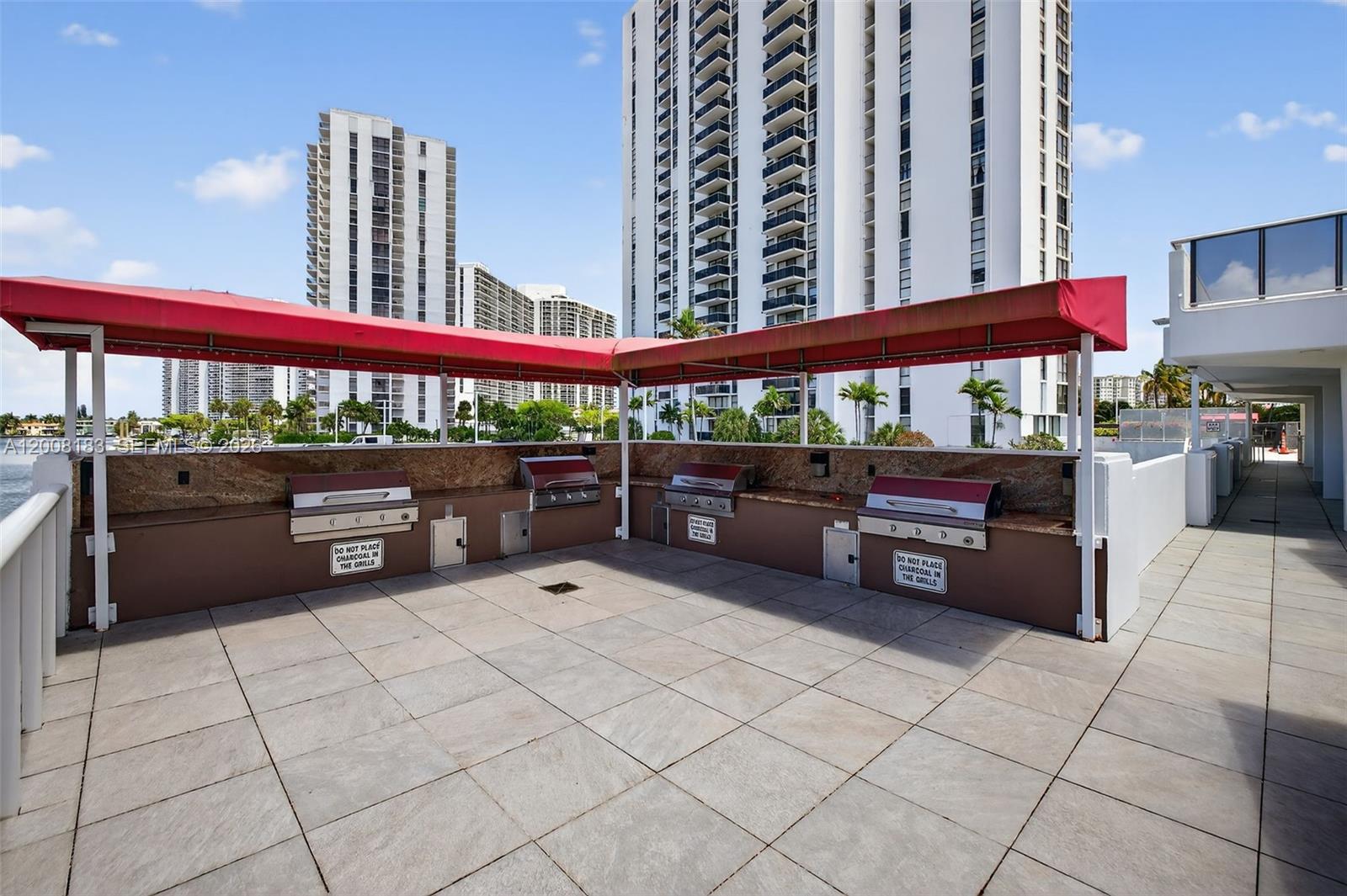 Photo of 3675 Country Club Dr  #410, Aventura, Florida, 33180 - BBQ AREA