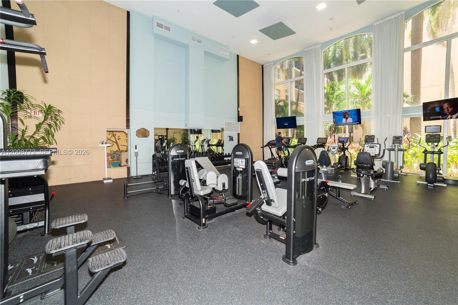 Photo of 17145 Bay Rd  #4102, Sunny Isles Beach, Florida, 33160 - Brand New Gym Equipment