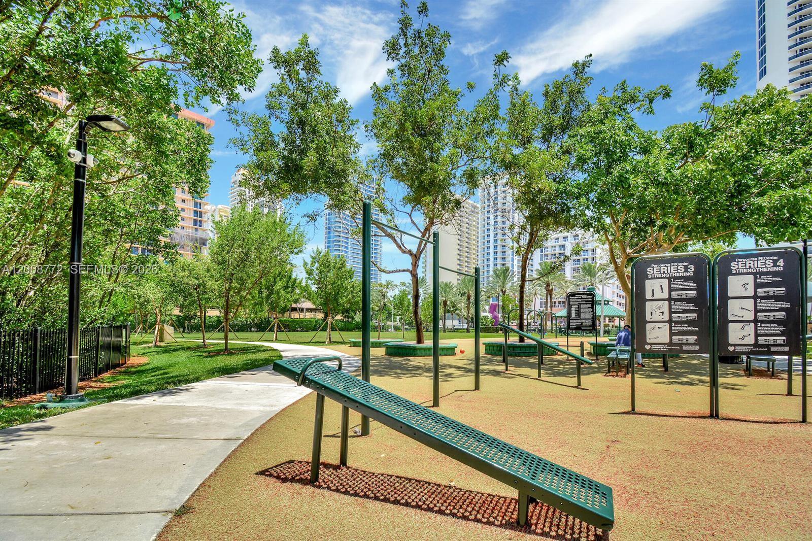 Photo of 17145 Bay Rd  #4102, Sunny Isles Beach, Florida, 33160 - Walking distance to the Park