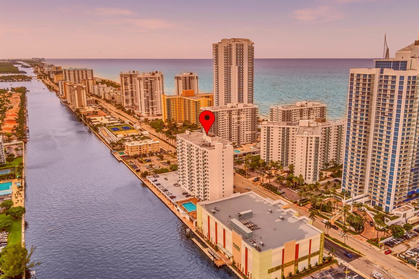 Photo of 3000 Ocean  #714, Hollywood, Florida, 33019 - sunset