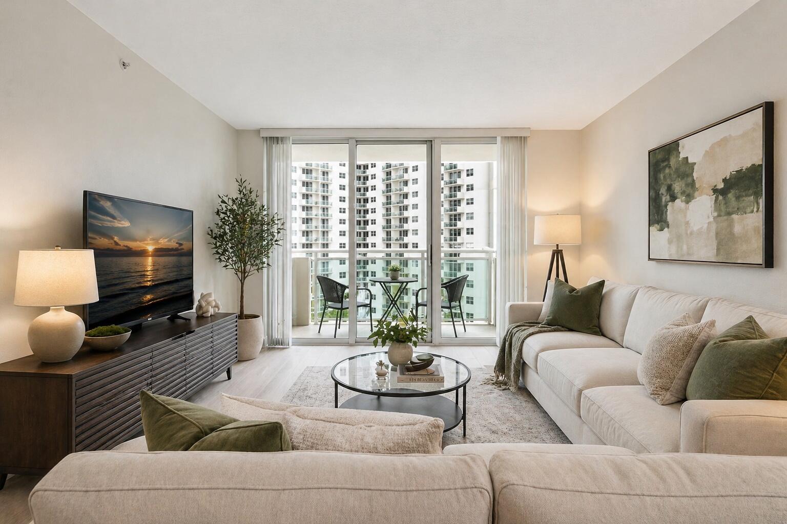 Photo of 3000 Ocean  #714, Hollywood, Florida, 33019 - modern_staging