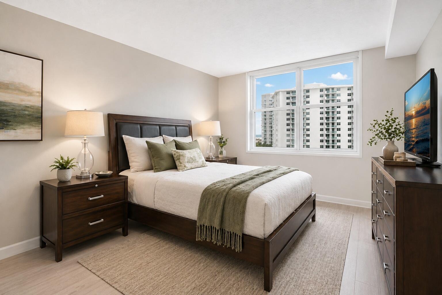 Photo of 3000 Ocean  #714, Hollywood, Florida, 33019 - bedroom_white_window