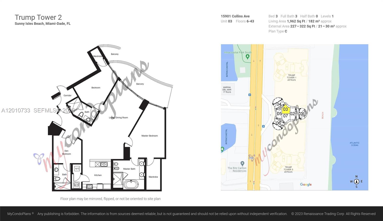 1203 2 / 3 1962 sq. ft. $ 2026-04-30 0 Photo