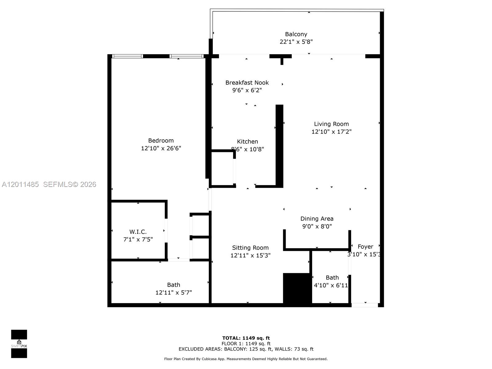 Photo of 1201 Ocean Dr  #609S, Hollywood, Florida, 33019 - 