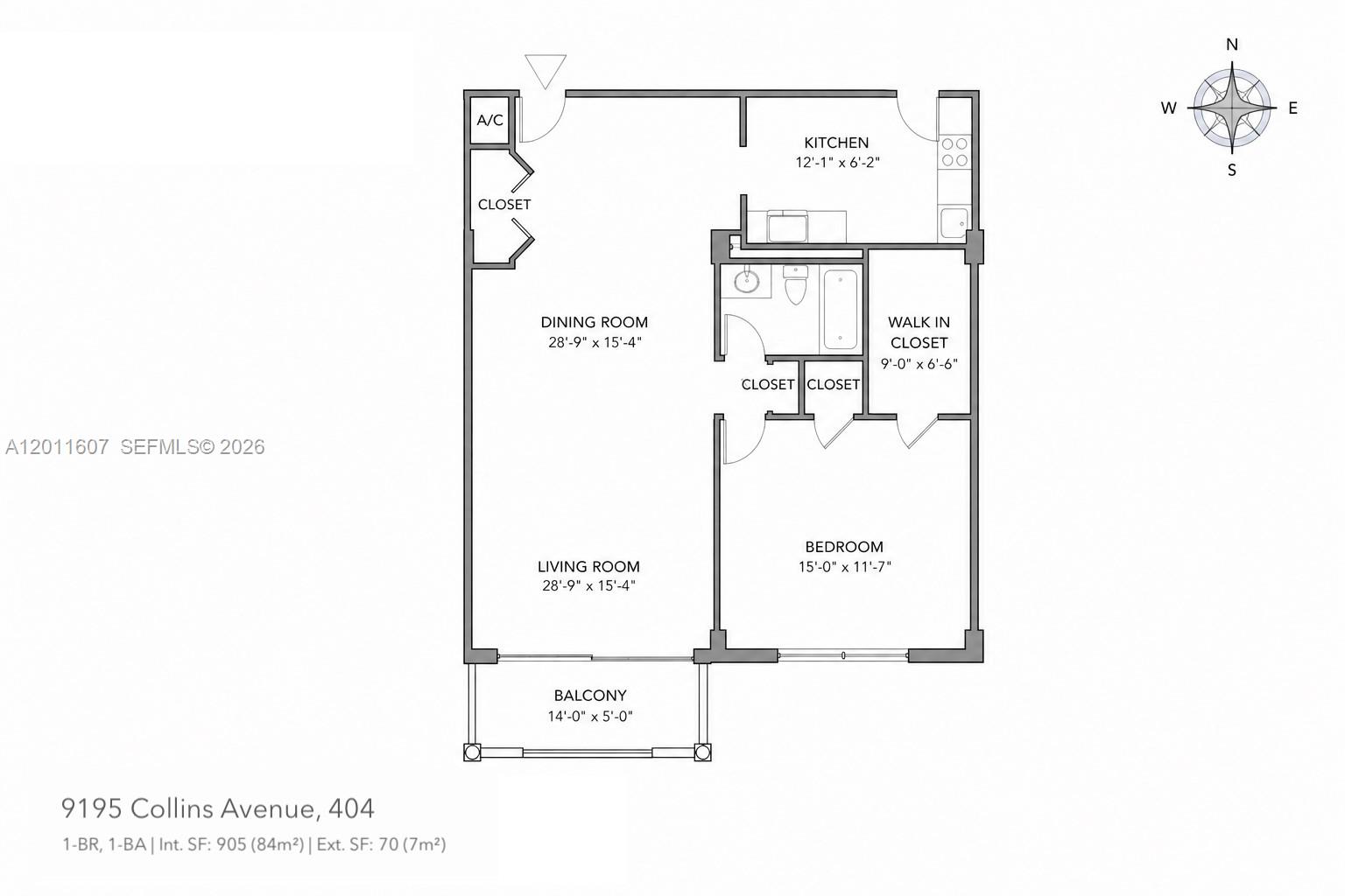 Photo of 9195 Collins Ave  #404, Surfside, Florida, 33154 - 