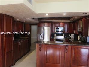Photo of 1912 Ocean Dr  #3D, Hallandale Beach, Florida, 33009 - Shaker Wood Kitchen Cabinetry!