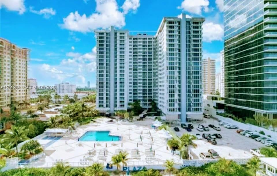 Photo of 2030 Ocean Dr  #309, Hallandale Beach, Florida, 33009 - FULL SUNNY RESORT- STYLE POOL DECK