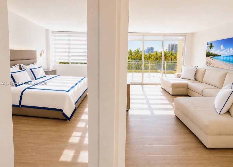 Photo of 2030 Ocean Dr  #309, Hallandale Beach, Florida, 33009 - TRANSITION FROM PRINCIPLE BEDROOM TO LIVING ROOM