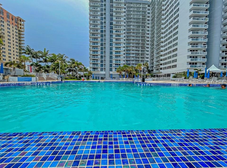 Photo of 2030 Ocean Dr  #309, Hallandale Beach, Florida, 33009 - RESORT STYLE OCEANFRONT POOL