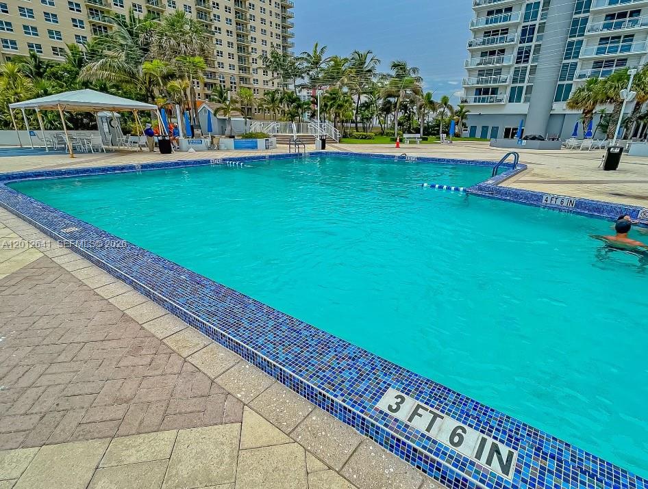 Photo of 2030 Ocean Dr  #309, Hallandale Beach, Florida, 33009 - OCEANFRONT HEATED POOL