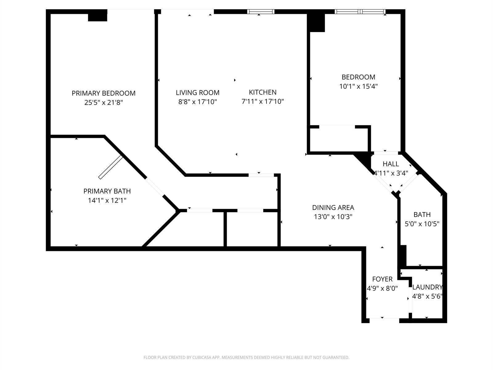 Photo of 1755 Hallandale Beach  #207e, Hallandale Beach, Florida, 33009 - Floor Plan Unit 207E
