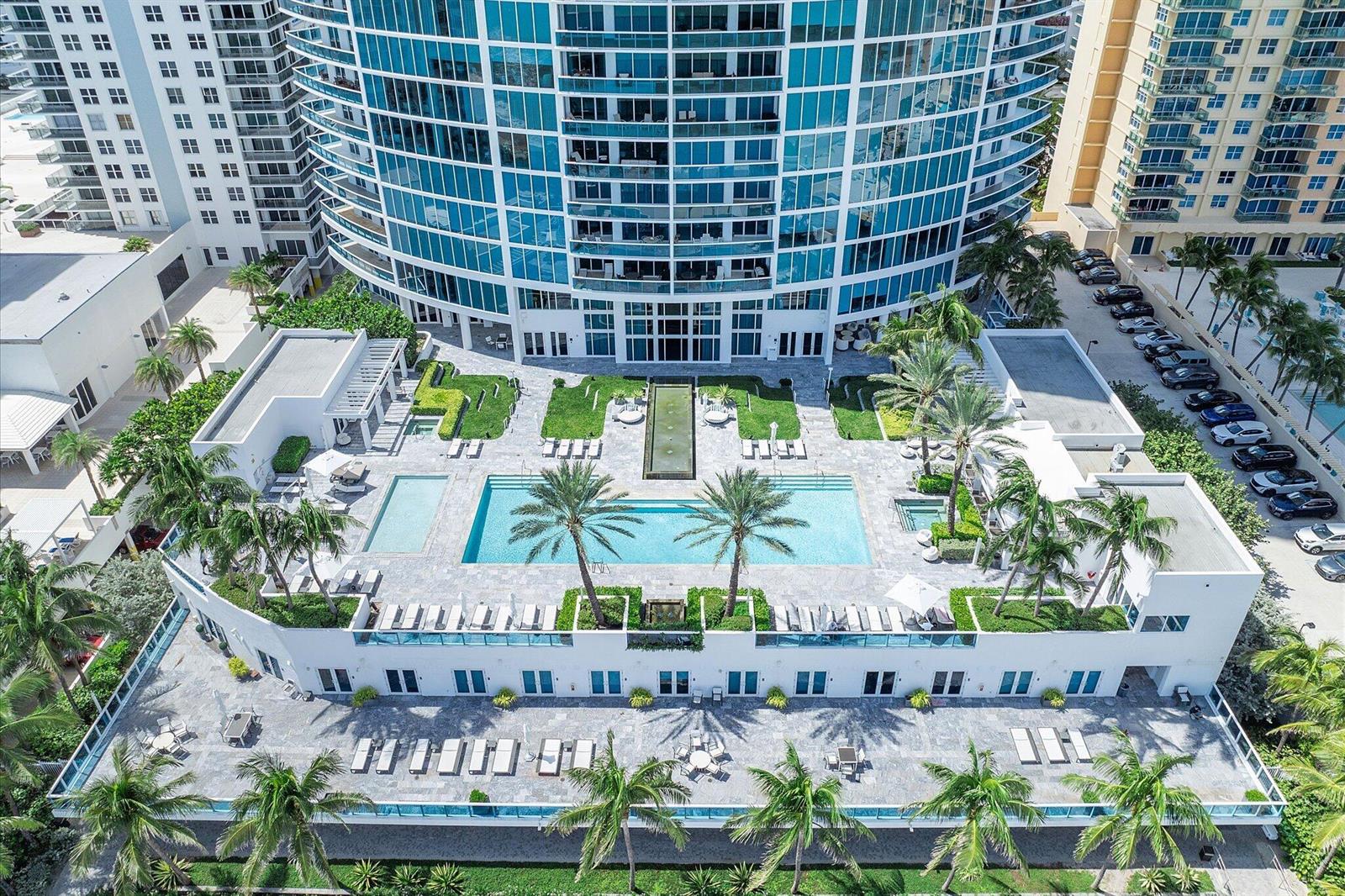 Photo of 2711 Ocean  #3602, Hollywood, Florida, 33019 - 090-2711 S Ocean Dr Unit 3602_drone_090