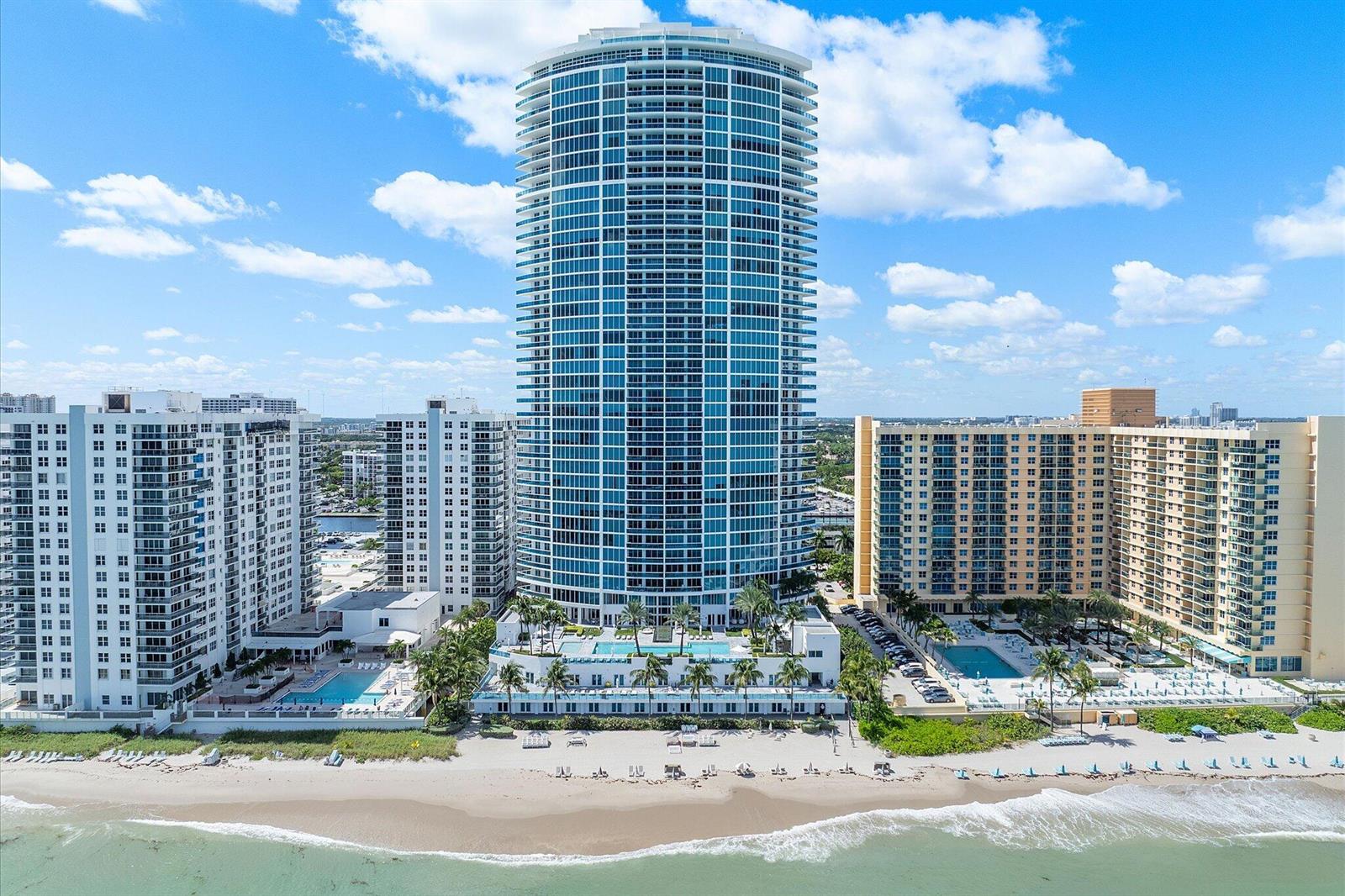 Photo of 2711 Ocean  #3602, Hollywood, Florida, 33019 - 087-2711 S Ocean Dr Unit 3602_drone_087