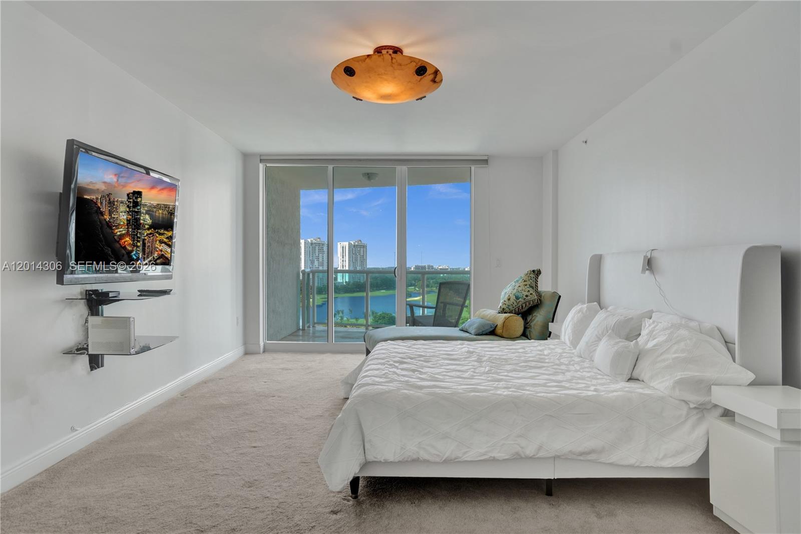 Photo of 20201 Country Club Dr  #1408, Aventura, Florida, 33180 - Master bedroom.