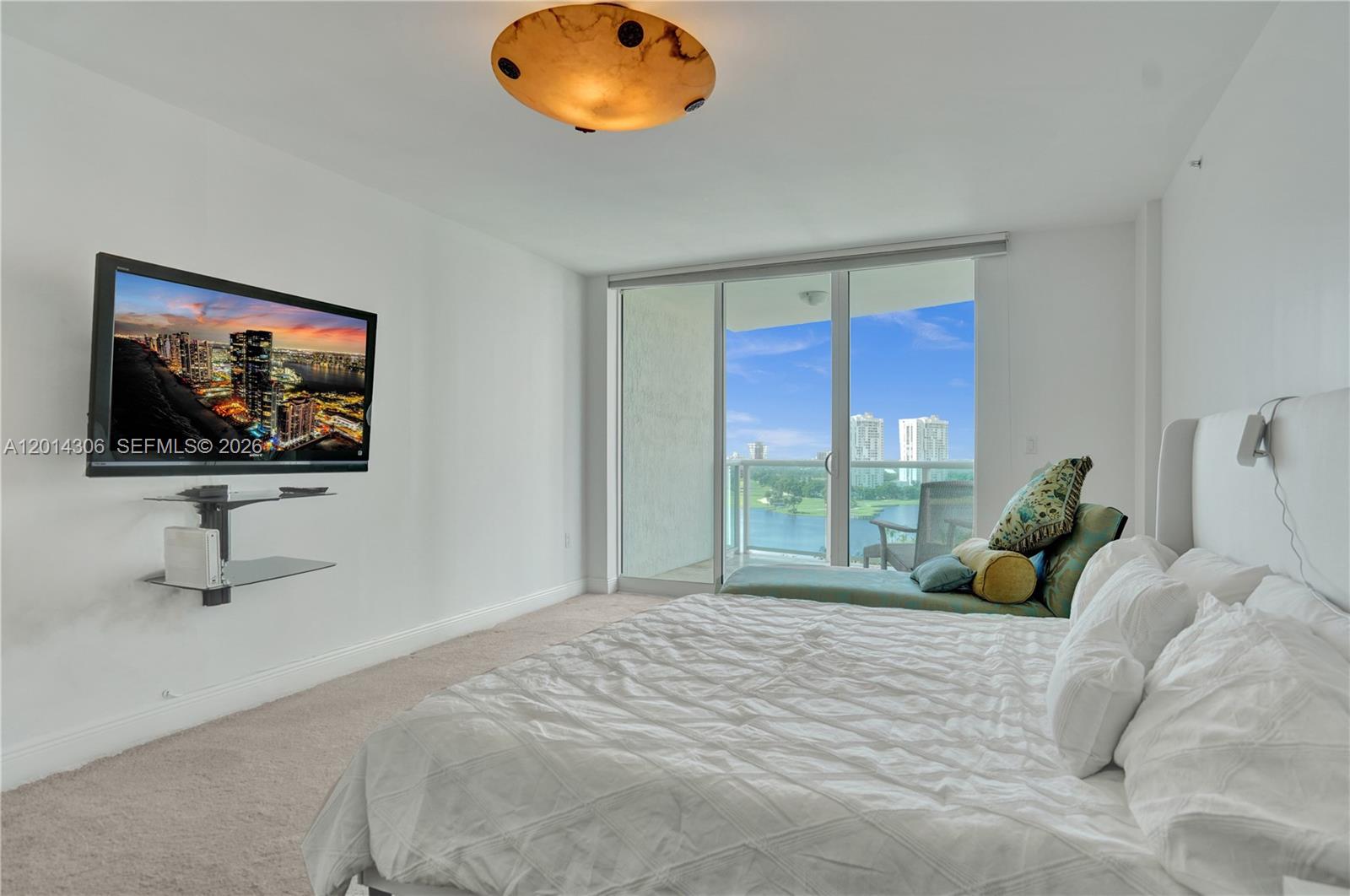 Photo of 20201 Country Club Dr  #1408, Aventura, Florida, 33180 - Master bedroom.