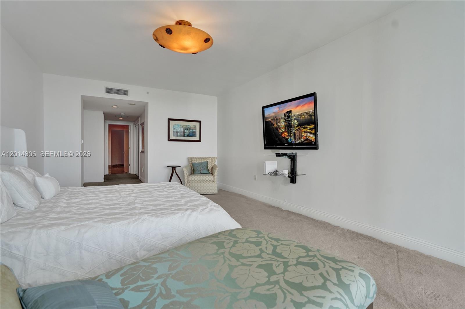 Photo of 20201 Country Club Dr  #1408, Aventura, Florida, 33180 - Master bedroom.