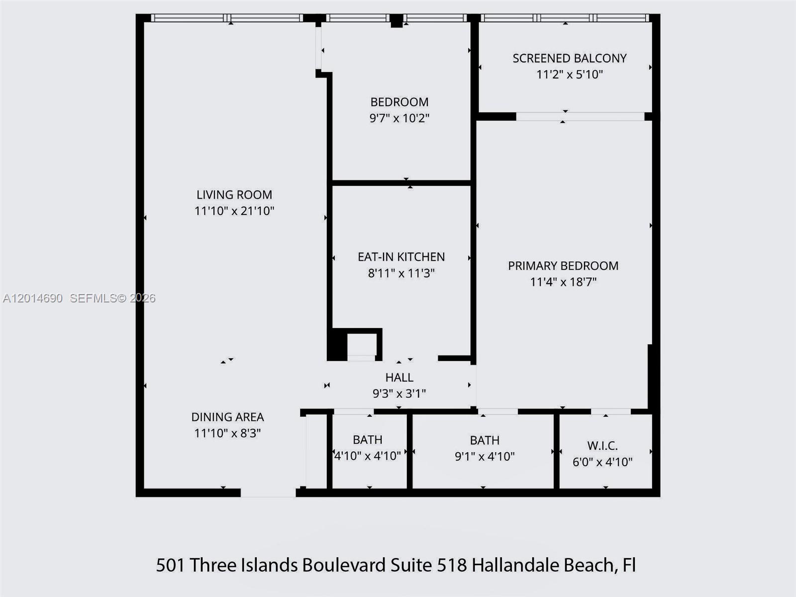 Photo of 501 Three Islands Blvd #518, Hallandale Beach, Florida, 33009 -