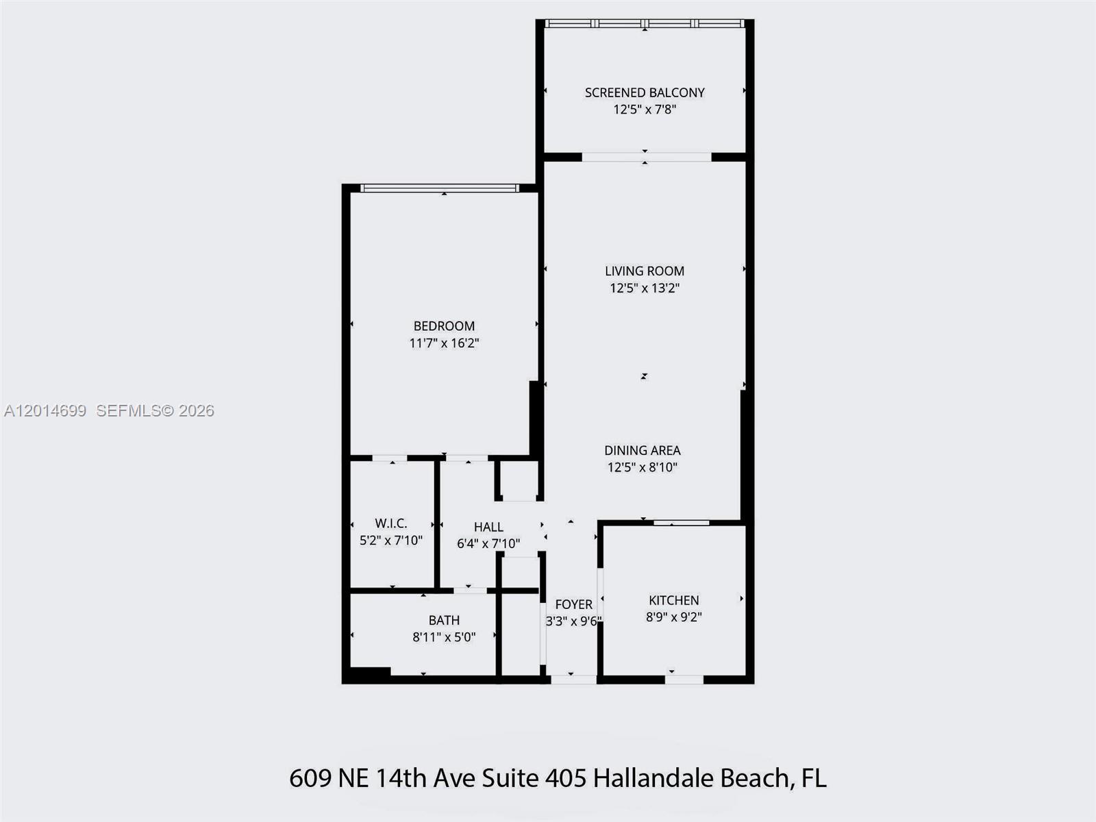 Photo of 609 14th Ave  #405, Hallandale Beach, Florida, 33009 - 