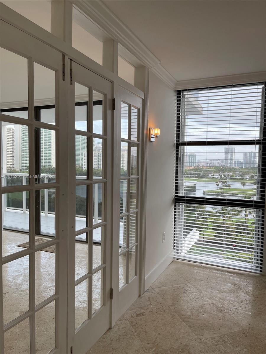 Photo of 3625 Country Club Dr #907, Aventura, Florida, 33180 - French Door give space to the Unit