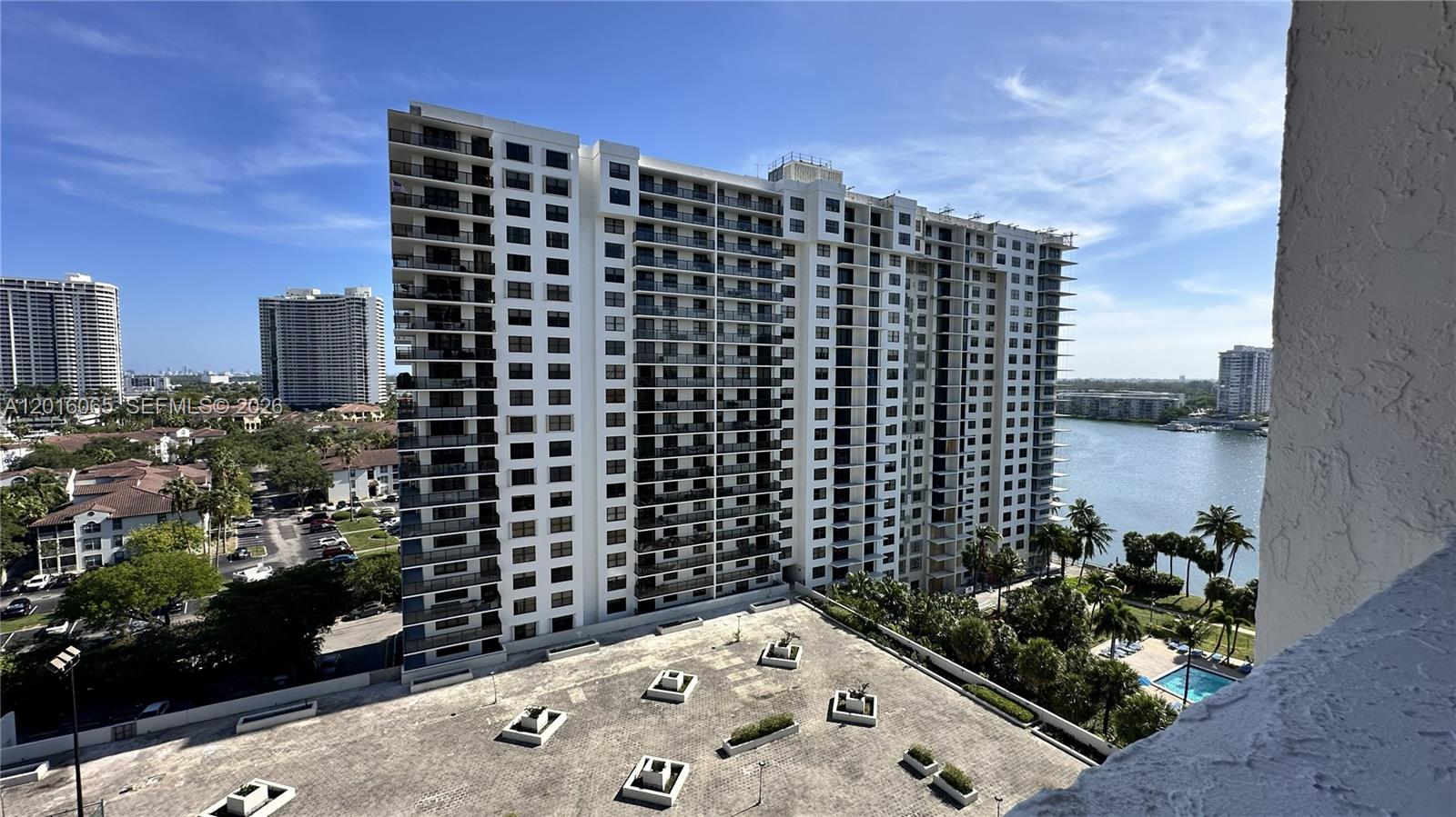 Photo of 18181 31st Ct  #1408, Aventura, Florida, 33160 - View from balcony