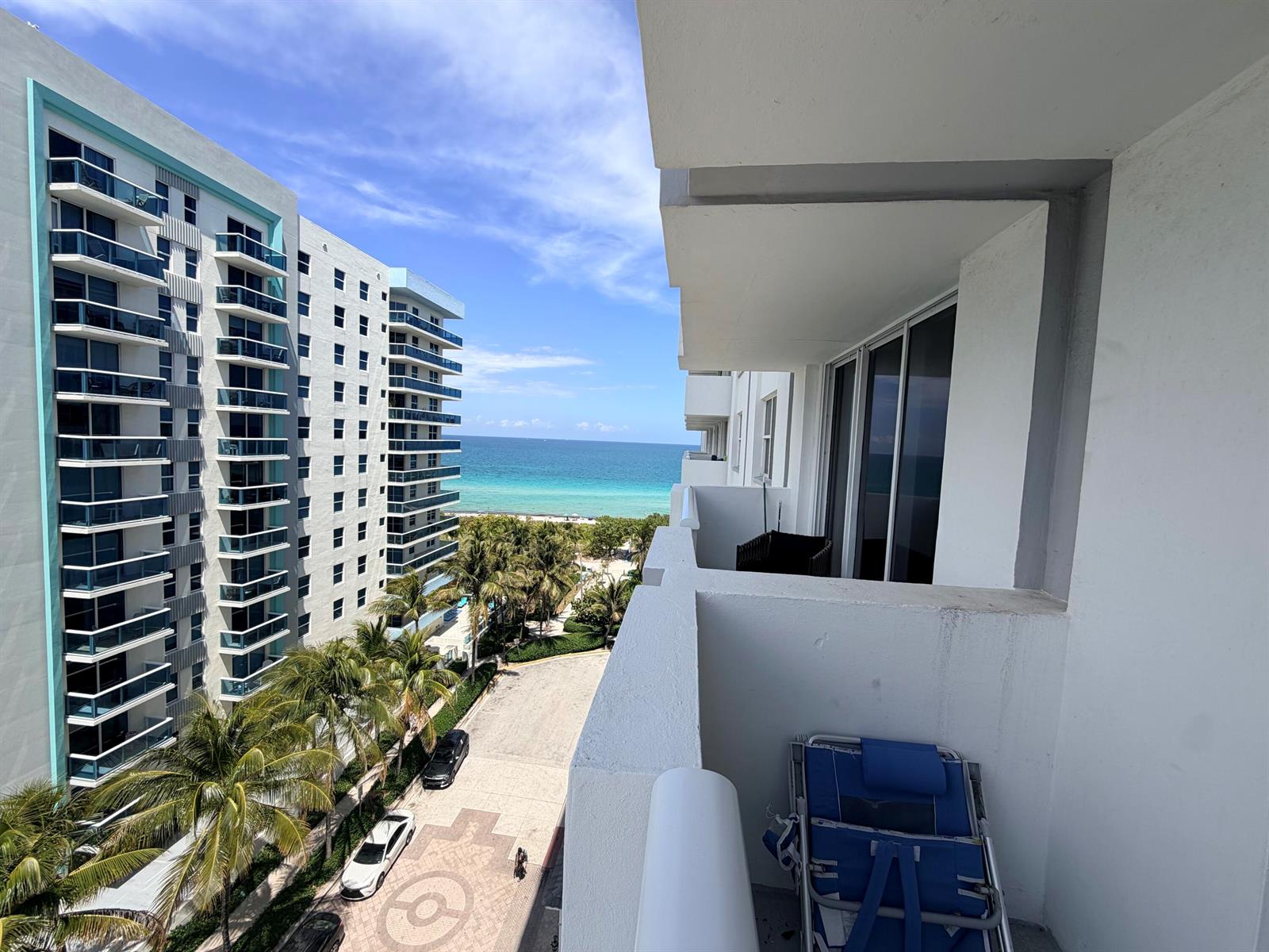 Photo of 9195 Collins #913, Surfside, Florida, 33154 - Balcony View