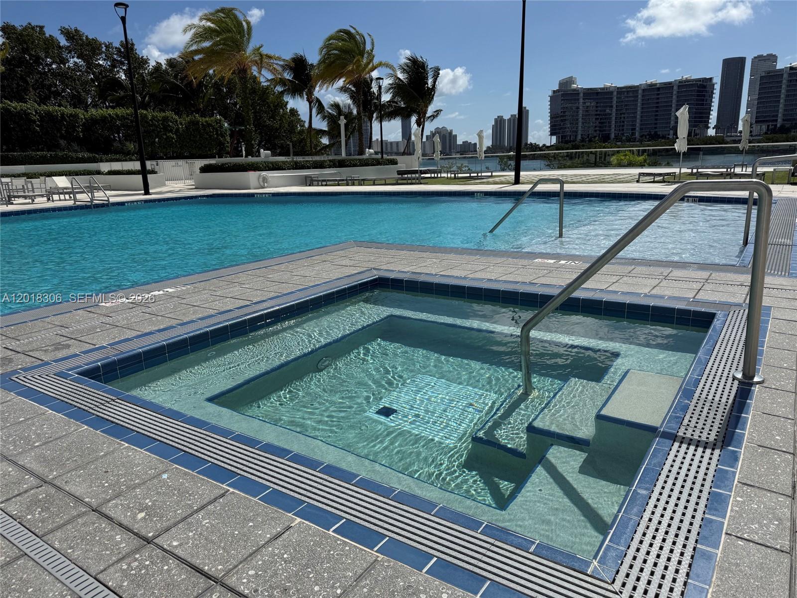 Photo of 3301 183rd St #2007, Aventura, Florida, 33160 - Spa in main pool