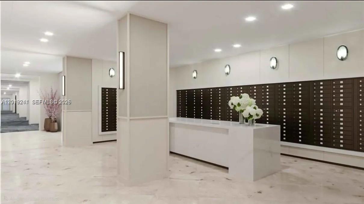 Photo of 19380 Collins Ave #418, Sunny Isles Beach, Florida, 33160 - Mail Area