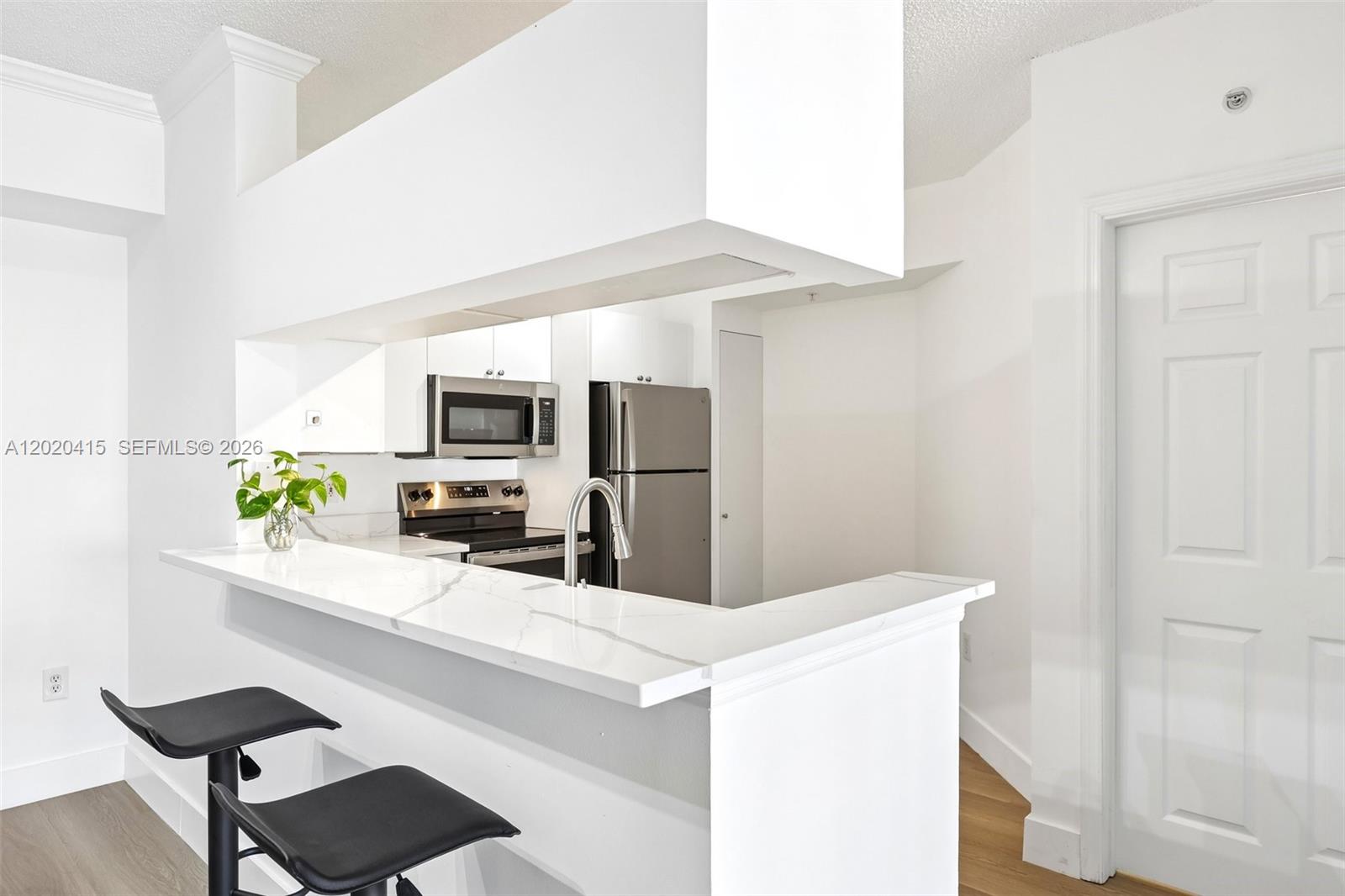 Photo of 17150 Bay Rd #2808, Sunny Isles Beach, Florida, 33160 - Brand New Granite Countertop