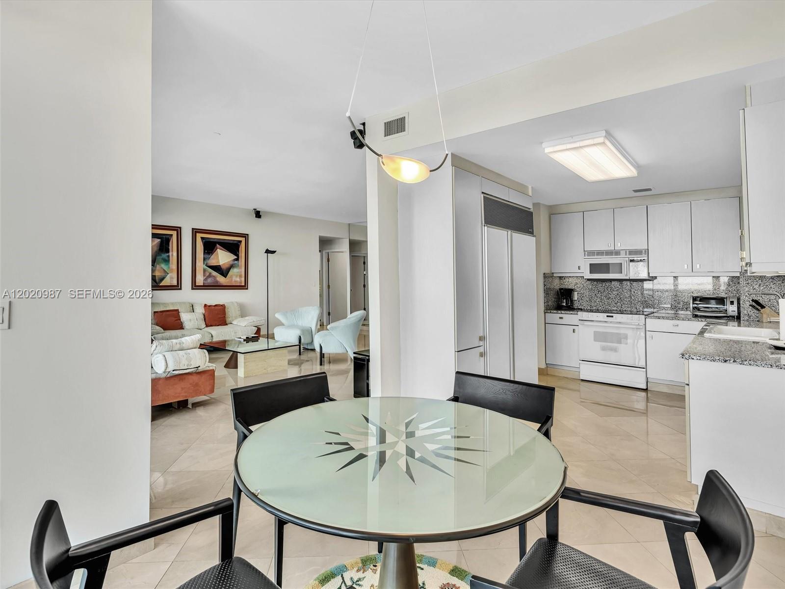 Photo of 10101 Collins Ave #18C + CABANA, Bal Harbour, Florida, 33154 - Eat In Kitchen