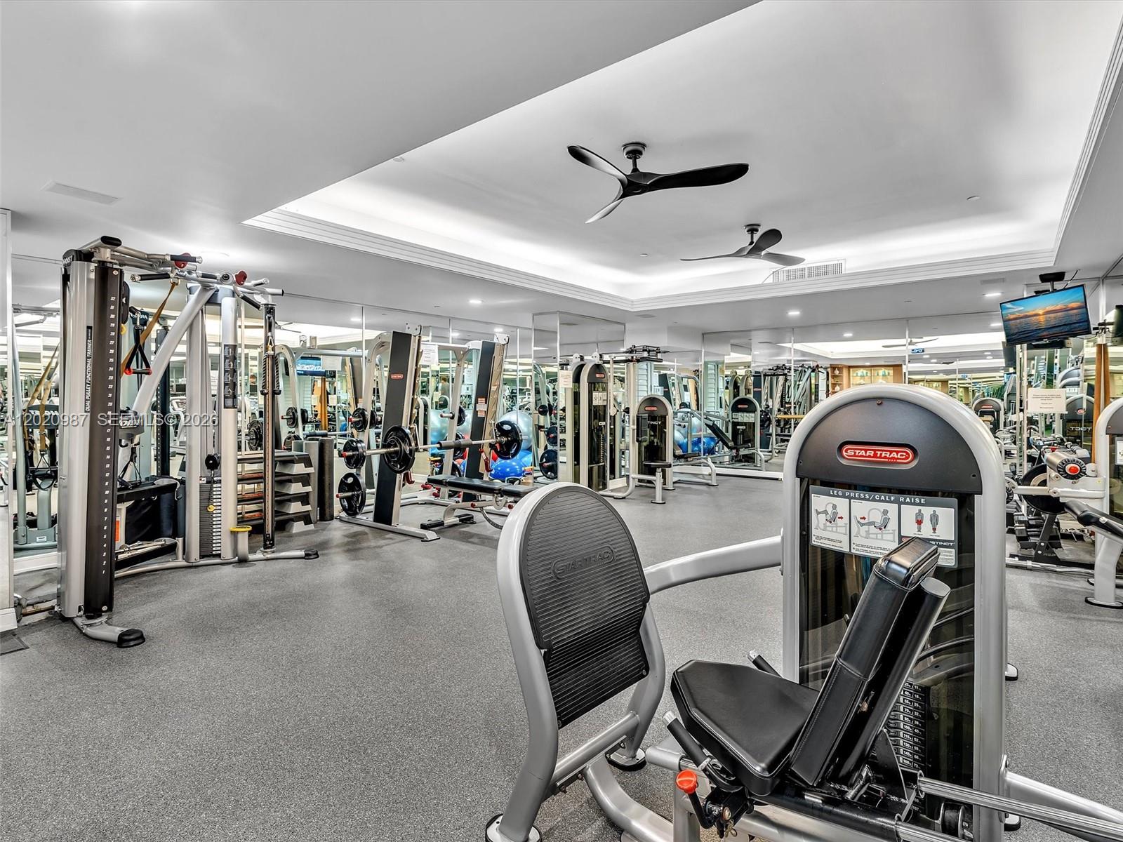 Photo of 10101 Collins Ave #18C + CABANA, Bal Harbour, Florida, 33154 - Building Gym