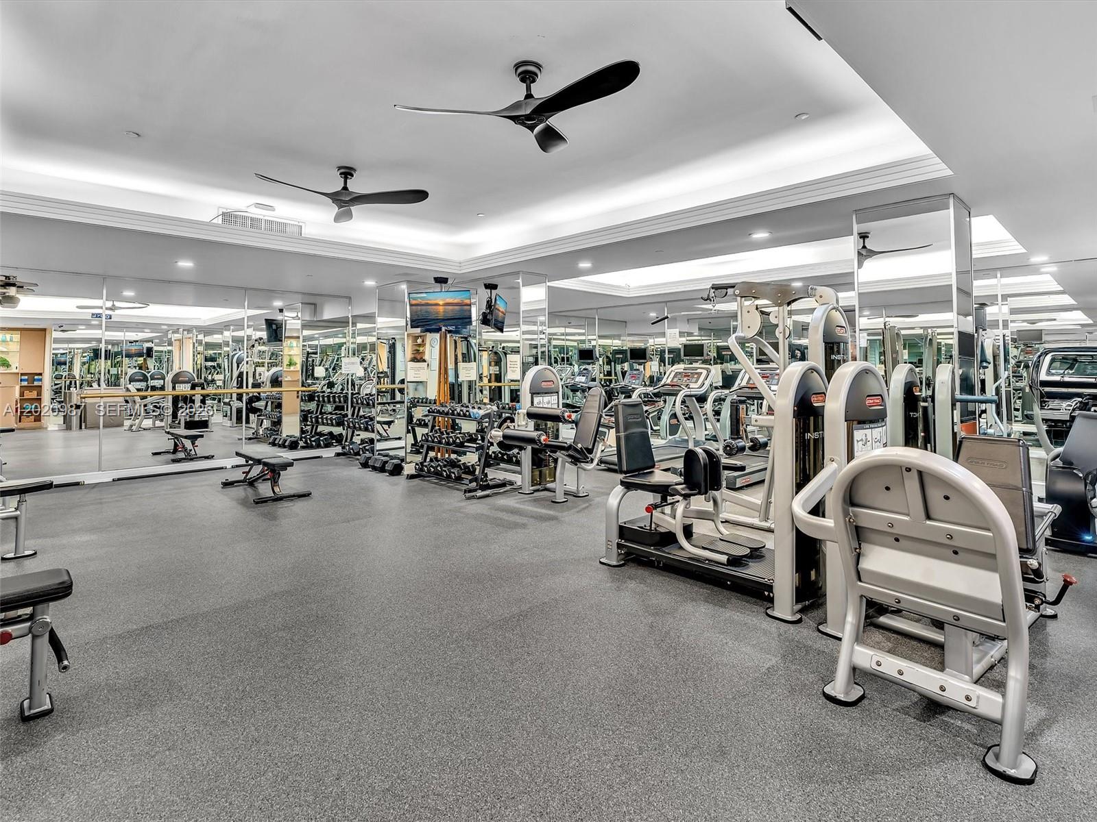 Photo of 10101 Collins Ave #18C + CABANA, Bal Harbour, Florida, 33154 - Building Gym