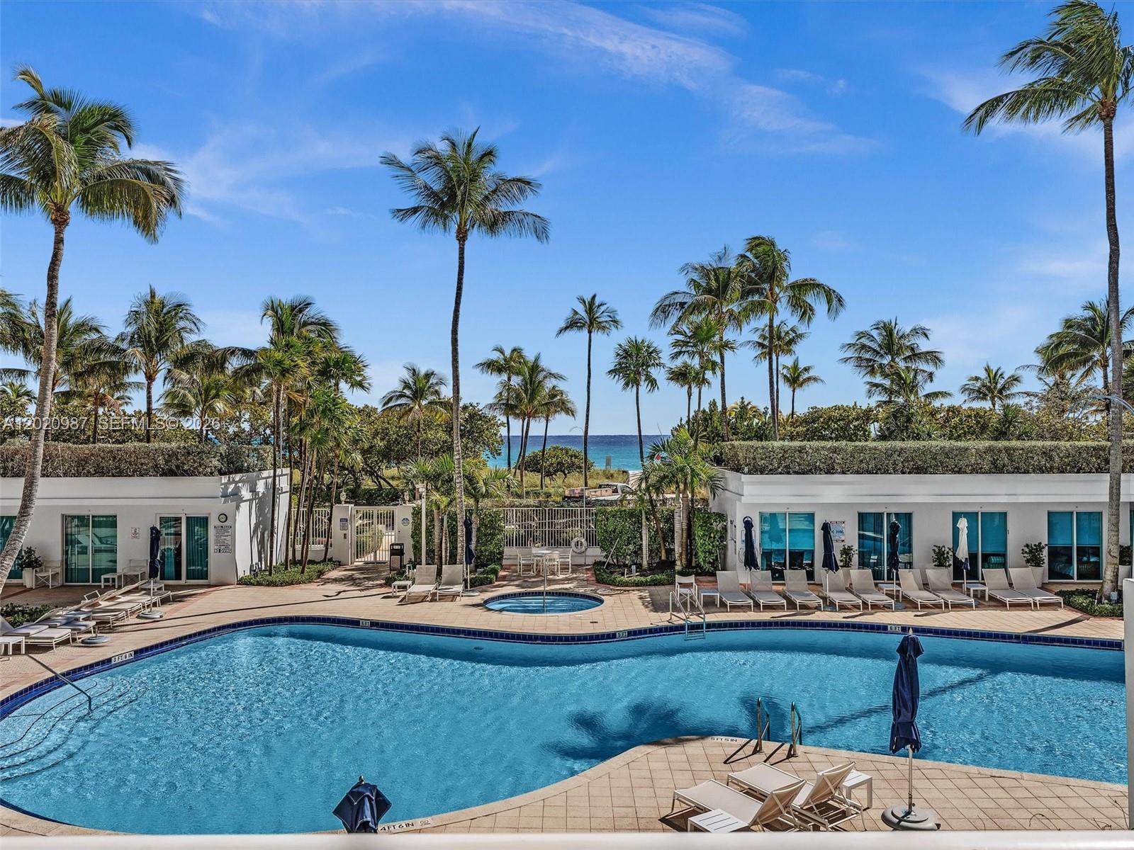 Photo of 10101 Collins Ave #18C + CABANA, Bal Harbour, Florida, 33154 - Building Oceanfront Pool