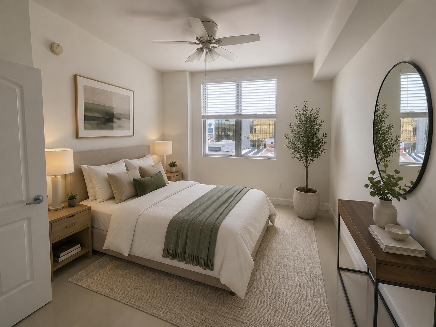 Photo of 1830 Radius , Hollywood, Florida, 33020 - Second Bedroom staged