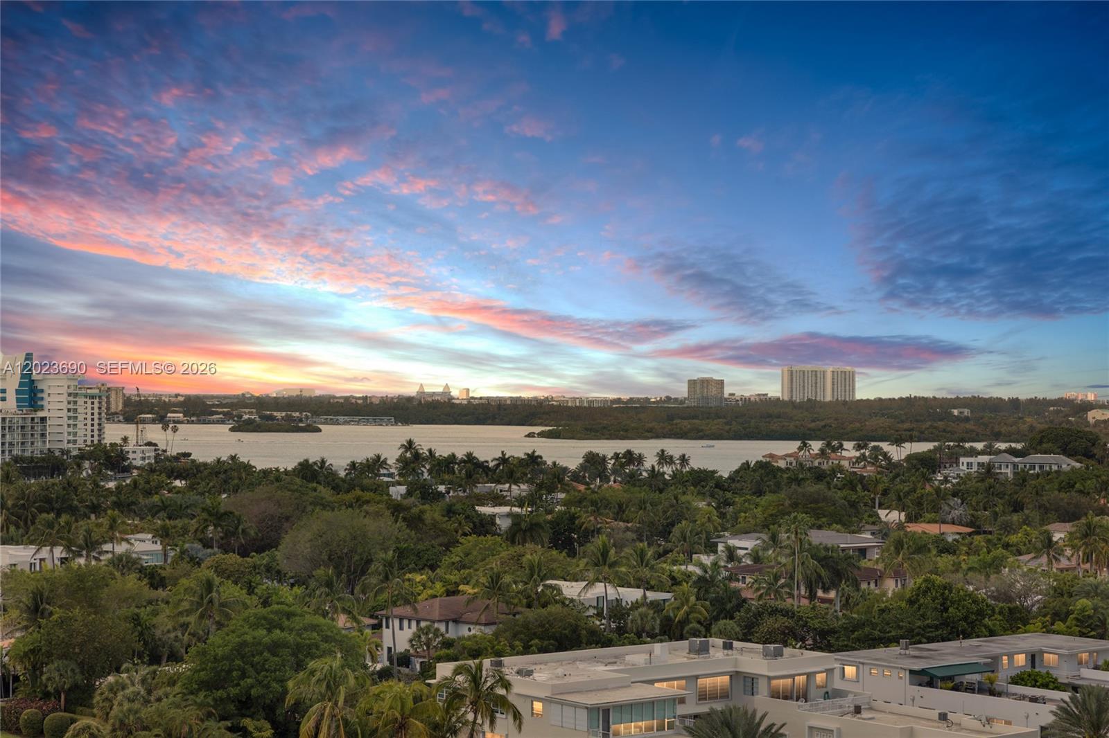 Photo of 9801 Collins Ave  #11M, Bal Harbour, Florida, 33154 - Amazing Sunsets Views from the unit balcony