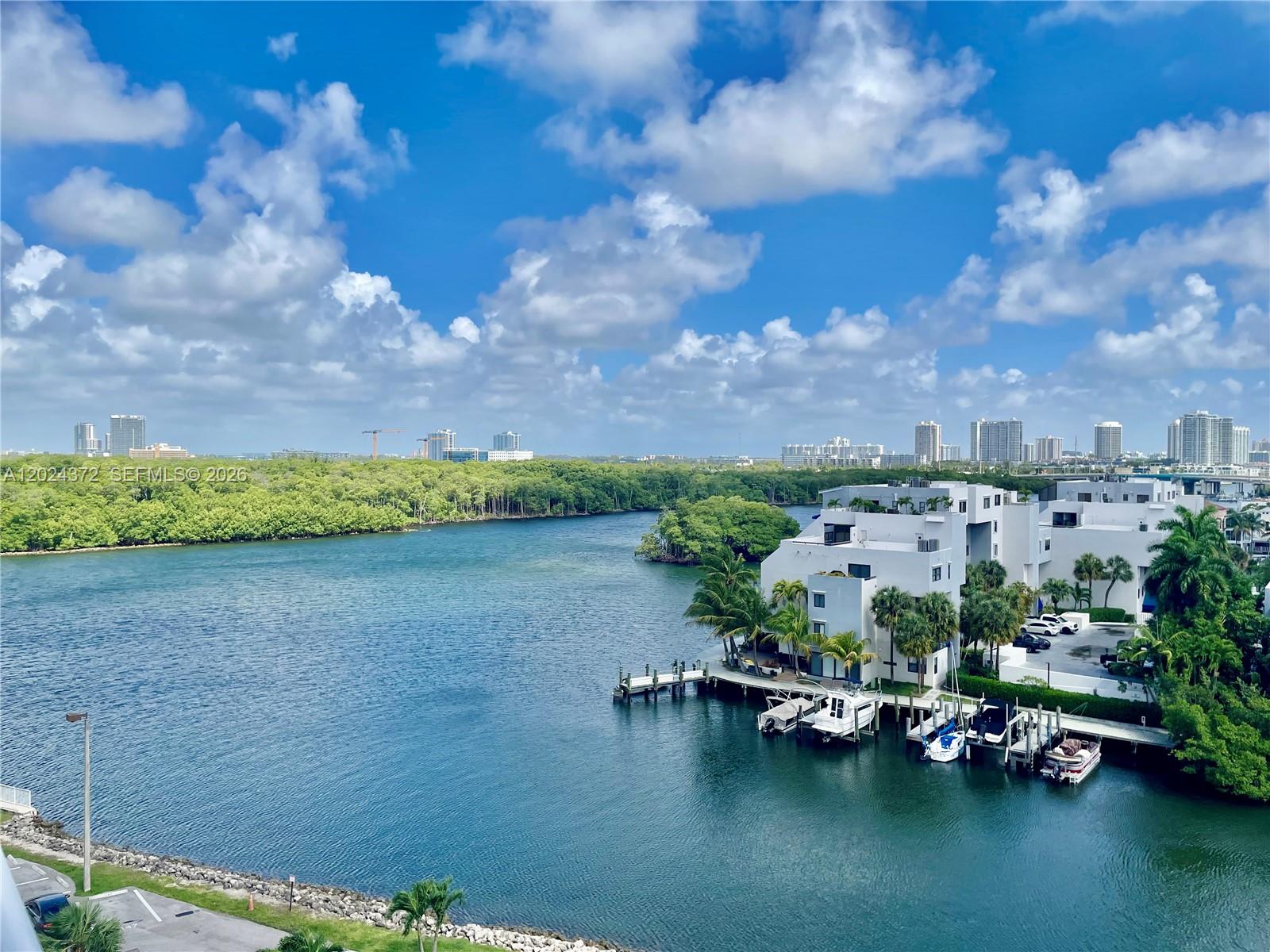 Photo of 400 Kings Point Dr  #829, Sunny Isles Beach, Florida, 33160 - Oleta and the bay - Great vista