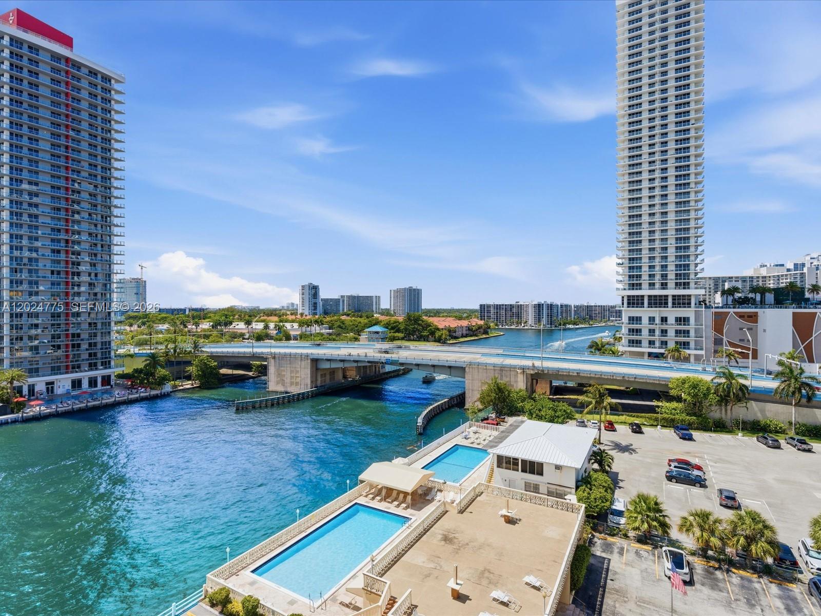 Photo of 1817 Ocean Dr  #918, Hallandale Beach, Florida, 33009 - View from the balcony