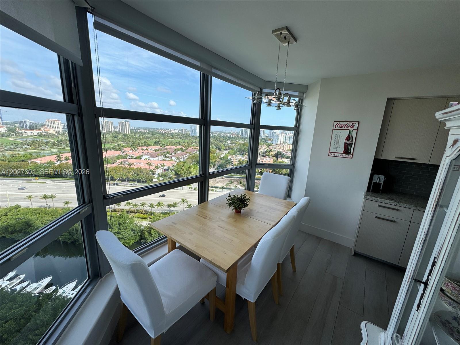 Photo of 3500 Mystic Pointe Dr #2003, Aventura, Florida, 33180 - kitchen breakfast/ casual dinning