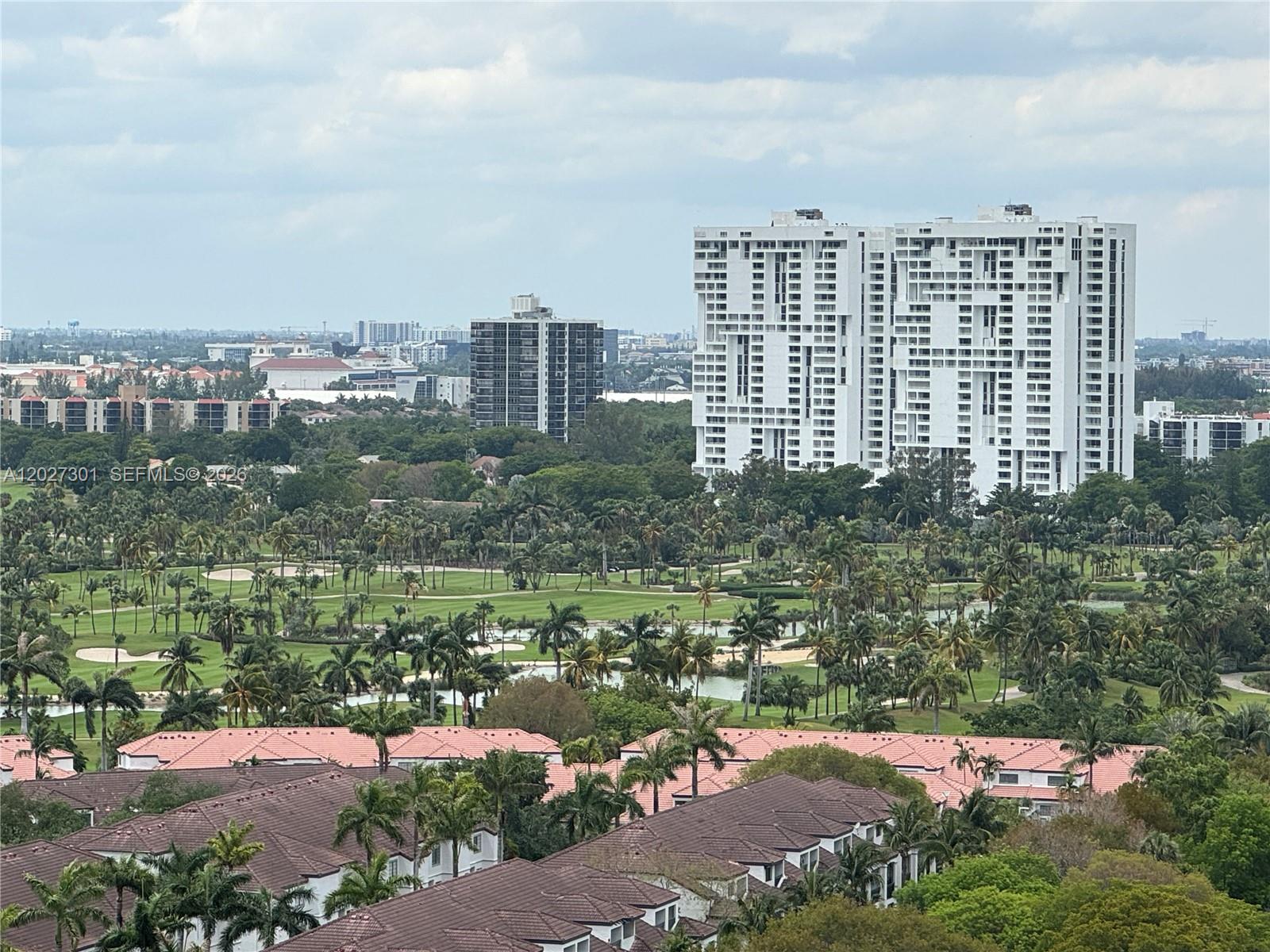 Photo of 3500 Mystic Pointe Dr #2003, Aventura, Florida, 33180 - Views from balcony