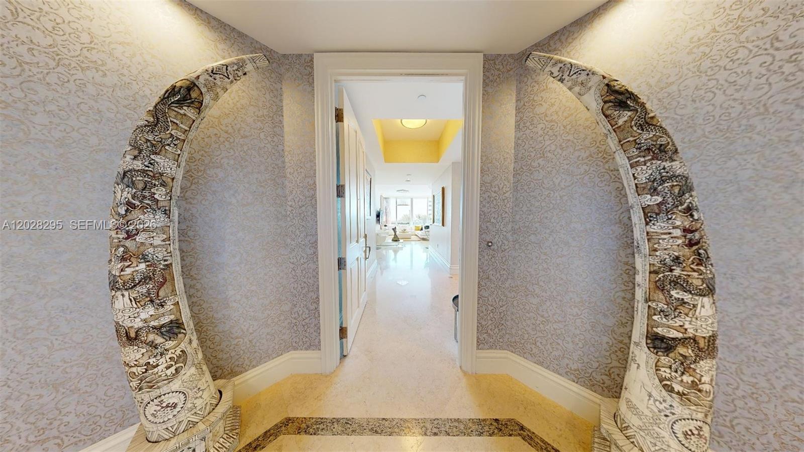 Photo of 10295 Collins Ave #205, Bal Harbour, Florida, 33154 - Private elevator area