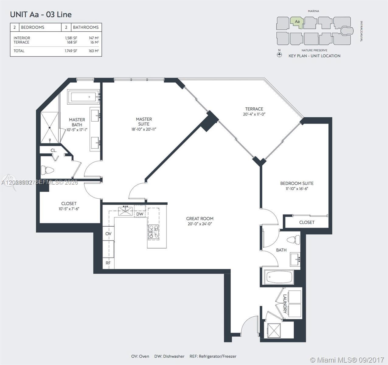 Photo of 17111 Biscayne Blvd  #1703, North Miami Beach, Florida, 33160 - 