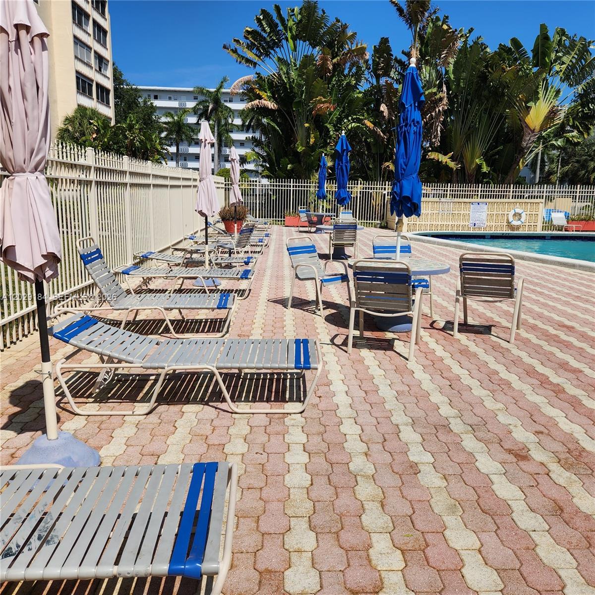 Photo of 900 12th Ave #406, Hallandale Beach, Florida, 33009 - Pool Deck