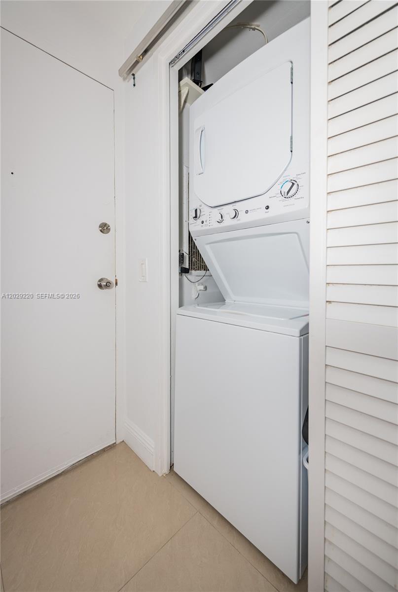 Photo of 3505 Ocean Dr  #221, Hollywood, Florida, 33019 - Washer/Dryer inside of the unit.