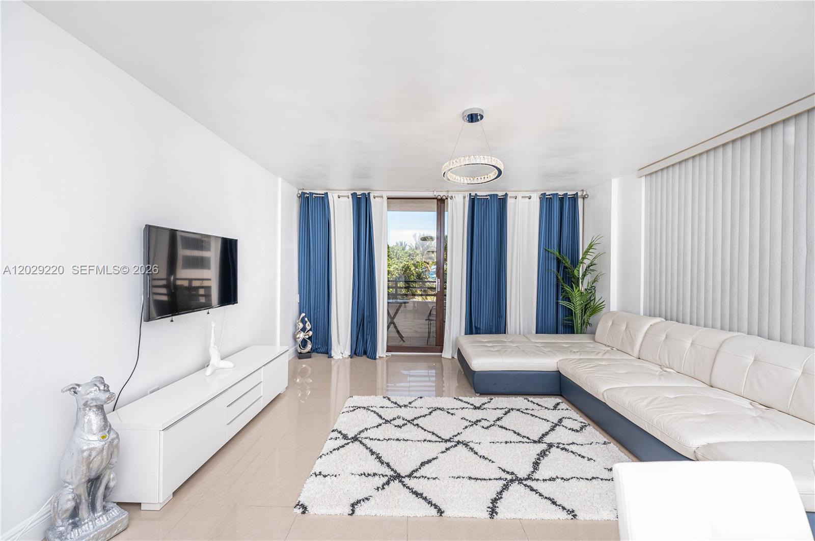 Photo of 3505 Ocean Dr  #221, Hollywood, Florida, 33019 - Living Room/w King Size Sofa Bed