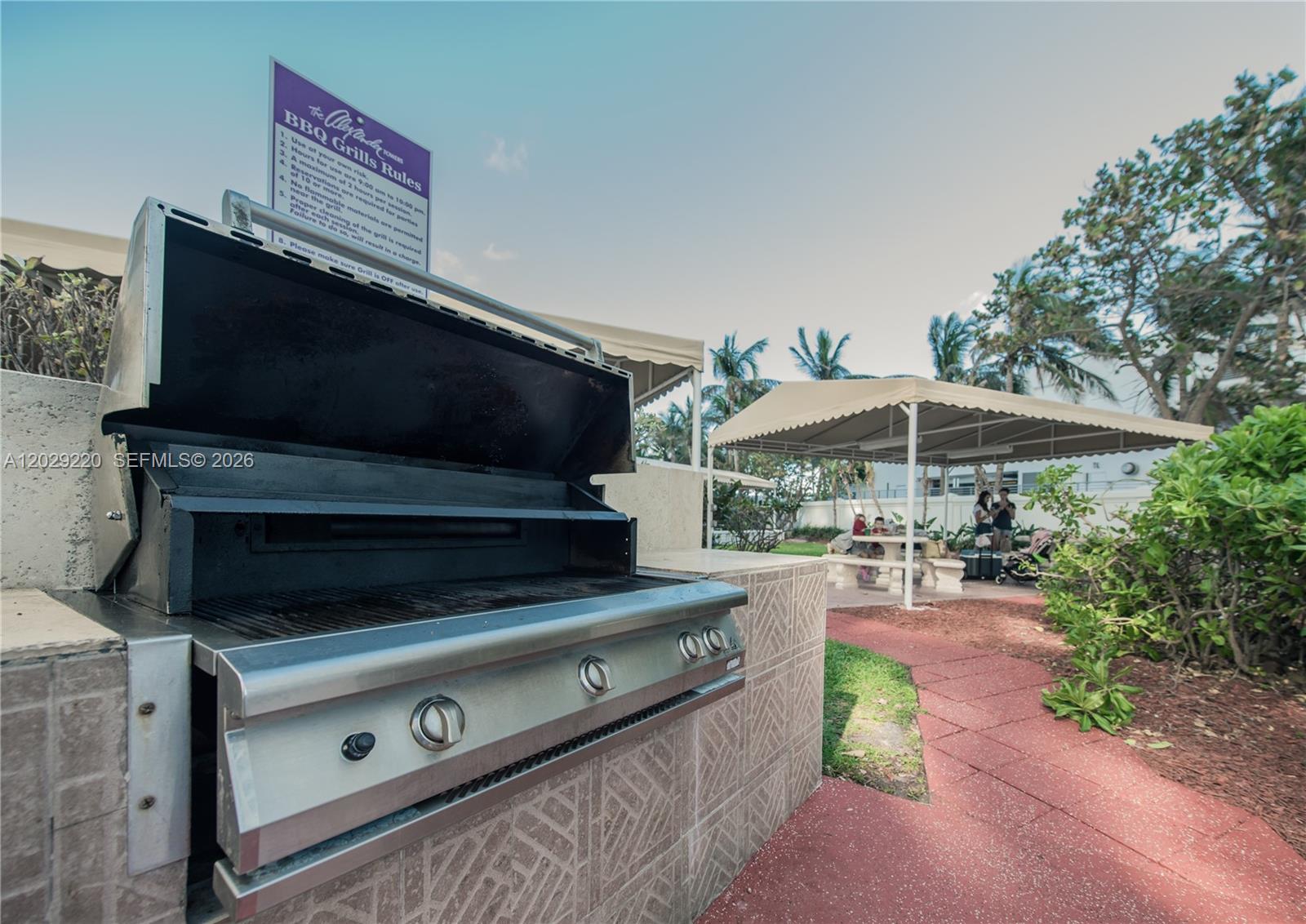 Photo of 3505 Ocean Dr  #221, Hollywood, Florida, 33019 - BBQ Area