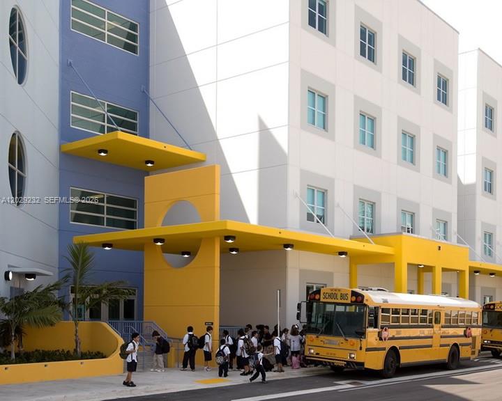 Photo of 17100 Bay Rd #1605, Sunny Isles Beach, Florida, 33160 - School Norman Edelcup A+ top rated school .