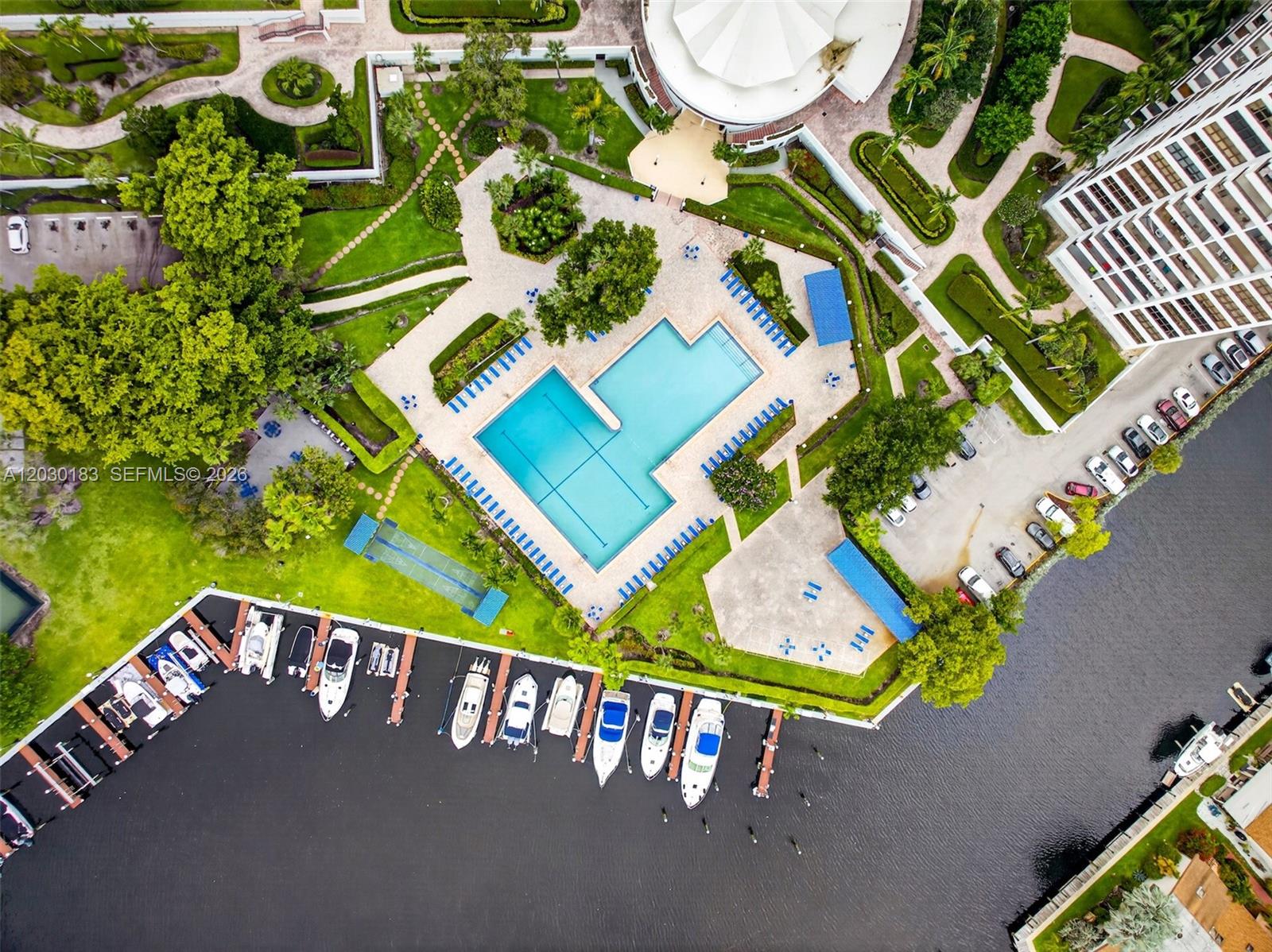 Photo of 500 Three Islands Blvd #201, Hallandale Beach, Florida, 33009 - Community Pool