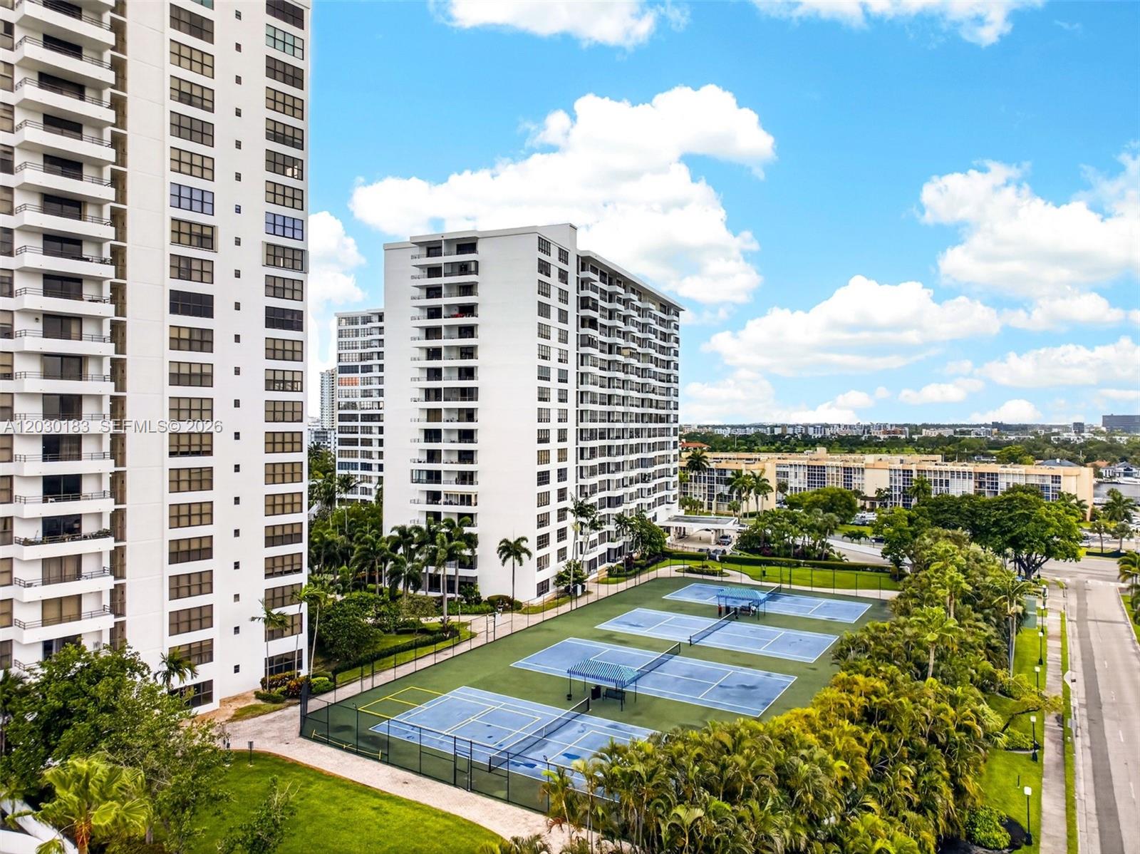 Photo of 500 Three Islands Blvd #201, Hallandale Beach, Florida, 33009 - Tennis Courts