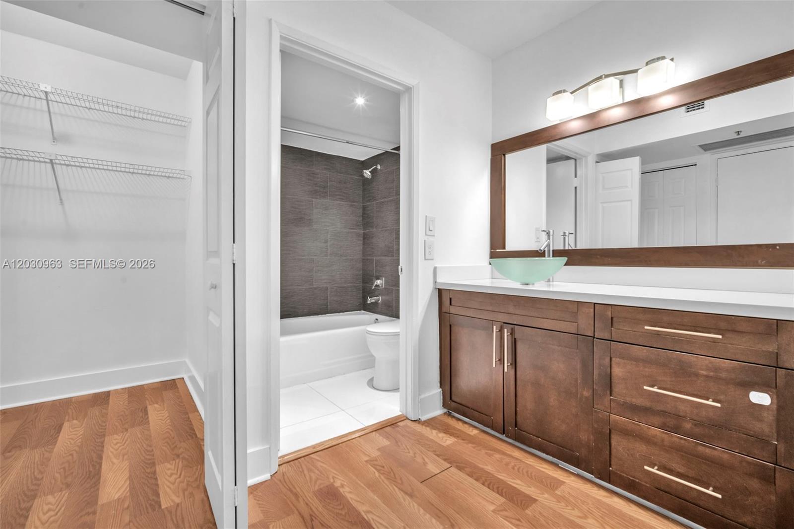 Photo of 20355 34th Ct  #421, Aventura, Florida, 33180 - Master Bath and walking closet