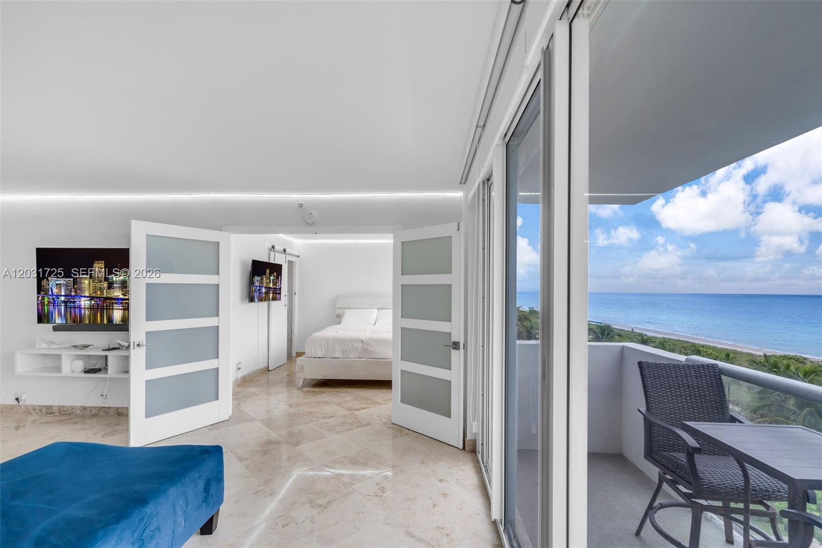 Photo of 9195 Collins Ave  #601, Surfside, Florida, 33154 - Master Bedroom #2